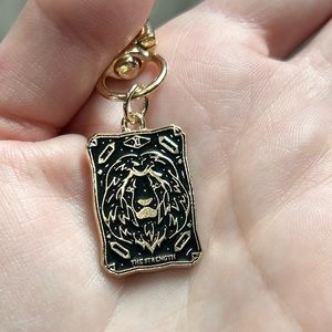 3/$20 Tarot Card Keychain The Strength